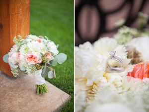 The bouquet...